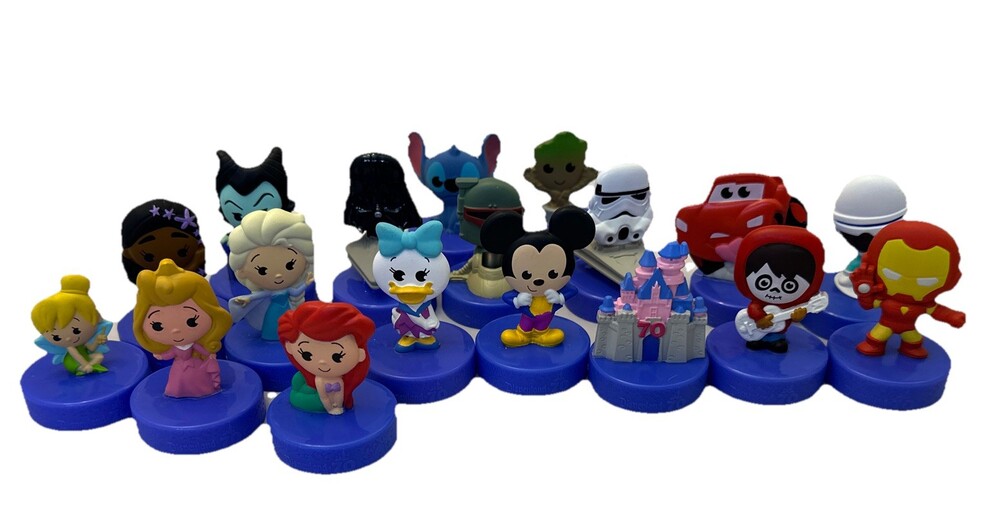 Lot Of 18 Disneyland 70th Anniversary McDonald’s Happy Meal 2025 No Duplicate